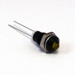 Lampka kontrolna do montażu panelowego 2.1V, Żółta 6mm LED CML Innovative Technologies