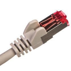 Kabel krosowy patchcord S/FTP (PiMF) kat.6 LSZH szary 5m 50889