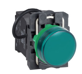 Światło kontrolne – zespół 400V Zielony Schneider Electric średnica wycięcia 22mm