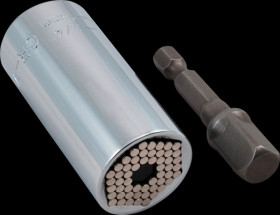 1533860 Universal socket wrench, 1/4", 3/4" incl. adapter