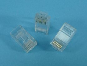 WT.MOD. 8p8c-RD PASS THROUGH 100szt K.6