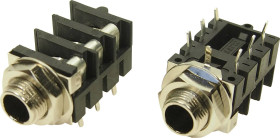 Cliff FCR11650EW Złącze męskie jack 6,35 mm złącze żeńskie do wbudowania poziomego Ilość styków: 3 stereo 1 szt.