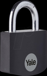 YE3B/32/116/1/BK Padlock, aluminium, 32 mm