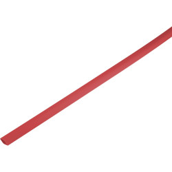 TruComponents 30021 Heatshrink Red 8.60mm 4mm Shrinkage:2:1 /m