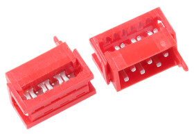 Złącze IDC 6-pinowe 2-rzędowe raster: 1.27mm Męski Montaż na kablu Wurth Elektronik