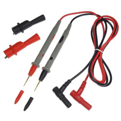 Kable do miernika cienka igła + krokodyle 10A 1000V multimetra przewody