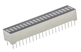 Wyświetlacz diodowy LED 20-segmentowy 28 000 mcd, Zielony Kingbright 570 nm