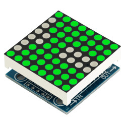Wyświetlacz Matryca LED 8x8 MAX7219 LED zielony