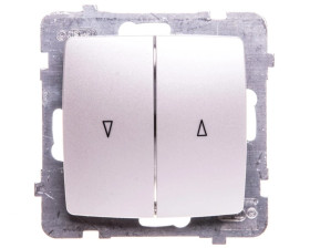 KARO Łącznik żaluzjowy srebrny perłowy ŁP-7S/m/43