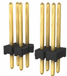 Złącze szpilkowe 20-pinowe raster: 2.0mm 2-rzędowe Samtec Przewlekany