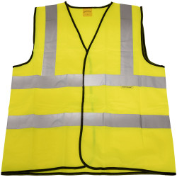 Worksafe 9804M Hi-Vis Waistcoat (Site and Road Use) Yellow - Medium
