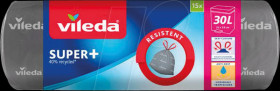 5800450008 VILEDA waste bags, Super+ pack of 15, 30 litres