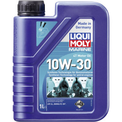 Liqui Moly 25022 Marine 4T 10W-30 Oil 1L Synth Tech Marine Additives