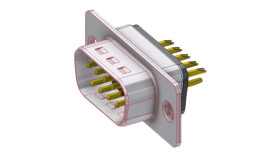 Złącze D-Sub 9-pinowe Męski Proste Montaż na płytce drukowanej