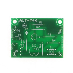 Automatyczny wyłącznik baterii 6–15V z MOSFET-em - PCB do projektu AVT 746