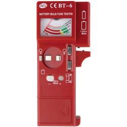 REV 37322702 BT-6 Battery Tester Compact Reliable Long-lasting Design