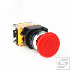 Przełącznik bezpieczeństwa 10A/660V grzybek 35mm;SAY7-B;otwór mont.22mm