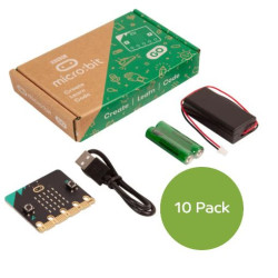 BBC micro:bit V2 Class Pack of 10