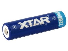 Akum. 2200mAh 18650 Li-Lion 3.7V z noskiem