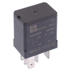 12V SPDT Micro Automotive Relay Diode 35A MAA-S-112-C-D2