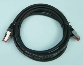 S/FTP 6e 2,00mb CZARNY Cu PATCHCORD