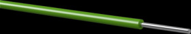 ETFE-wire wrap wire, 7Y ETFE, 0.05 mm², AWG 30, green, outer Ø 0.58 mm, 370103003
