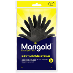 Marigold 175444 Extra Tough Outdoor Gloves - Large (6 Pairs)