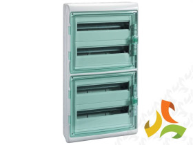 Rozdzielnica hermetyczna natynkowa 72 modułowa 4x18M drzwi transparentne IP65 Kaedra KDR-4-18-NT-T 13968 SCHNEIDER ELECTRIC