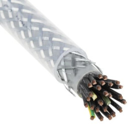 Kabel sterowniczy SY 25 rdzeniowy , Ekranowany, izolacja Polichlorek winylu PVC, D 19.7mm , 50m