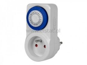 Programator czasowy 1-dn. analogowy TF-5 schuko