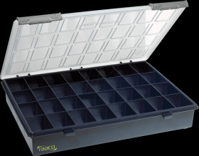136181 Assortment box, W/D/H 338 x 260 x 57 mm, 32 compartments