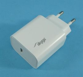 ŁAD.SIEC.20W USB-C/USB 12V/3A