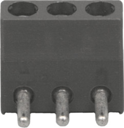 PCB terminal, 5 pole, pitch 5 mm, AWG 18-12, 6 A, screw connection, gray, 86872155