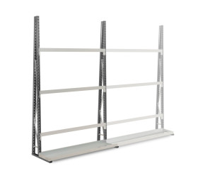 Regał magazynowy wysokość 2500mm 130kg Manorga Stal