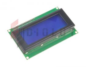 Moduł wyświetlacza 4x20 LCD HD44780 LCD2004 niebieski