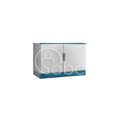 Szafa sterownicza metalowa 800x1200x400 mm z płytą montażową EMOX120804PR