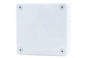 Puszka hermetyczna H55-L 118x118x46 IP55 12-wylotowa szara