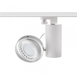 Lampa oprawa MUZA TRACK 1xES111 white biała LUXsystem-1F (na szynę) CreeLamp (gu10)
