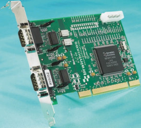 Karta szeregowa, RS232, l. portów: 2, 115.2kbit/s, FIFO: 128 B, magistrala: PCI, Szeregowe