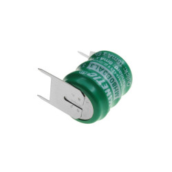 Akumulator 3,6V 80mAh NiMH 3piny fi-15,6 (21)x19,2mm zielony / 10252