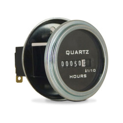 Trumeter 732-0013 Hour Meter 10-80VDC 50-60Hz Round Cup Mount