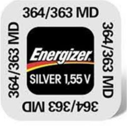 Bateria 364 / 363 srebrowa SR621SW G1 ENERGIZER