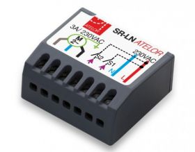 STEROWNIK ROLET ATELOR SR-LN 230V