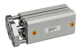 Siłownik z prowadzeniem skok 50mm RS PRO Ø 25mm 96 x 40 x 10mm 96mm