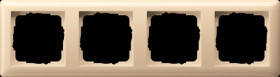 021401 Frame, Cream White Glossy, 4-Way