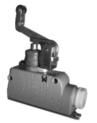 Wyłącznik krańcowy 1R 1Z w obudowie z dźwignią łamaną i rolką LM10-W W0-59-251042