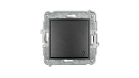 Mini Przycisk /Światło/ Grafitowy 11Mwp-5