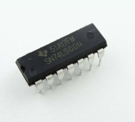 SN74LS00N HD74LS00P 74LS00 7400 Quadruple 2-Input NAND Gate - TTL - DIP14