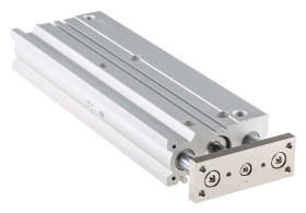 Siłownik z prowadzeniem skok 200mm SMC Ø 20mm 284.5 x 58 x 26mm 284.5mm