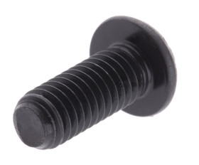 Śruba imbusowa M6 długość 15mm Gniazdo sześciokątne wypukłe Stalowe RS PRO